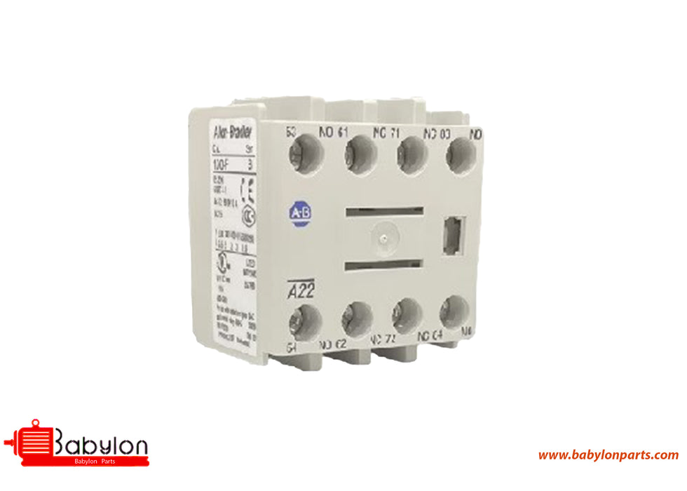 Allen Bradley (AB) Auxiliary Contact 100-FA22 - Babylon Parts