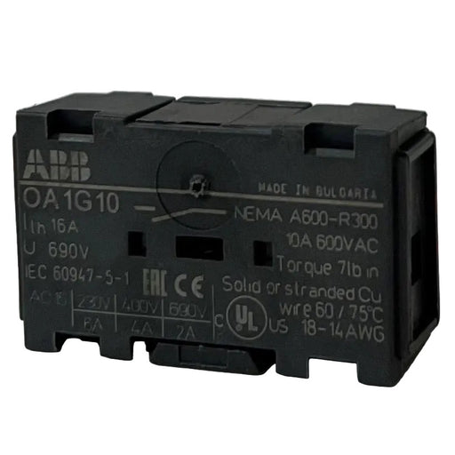 ABB Auxiliary Switch OA1G10 - BABYLON PARTS