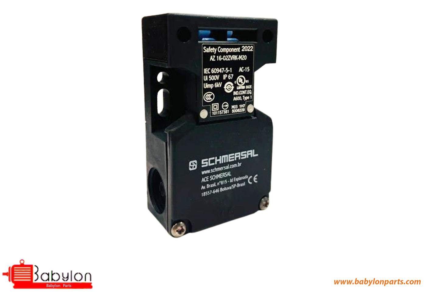 Schmersal Safety Switch  AZ16-02ZVRK-M20 - Babylon Parts