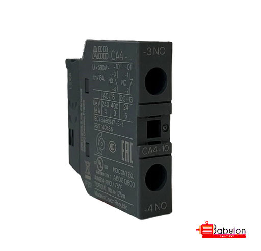 ABB Auxiliary Contact CA4-01 - Babylon Parts