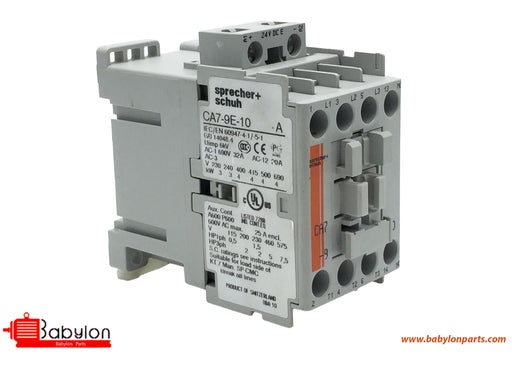 Sprecher + Schuh Contactor CA7-9E-10-24E - Babylonparts