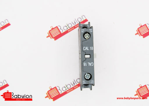 ABB Auxiliary Contact Block CAL18-11B - Babylon Parts