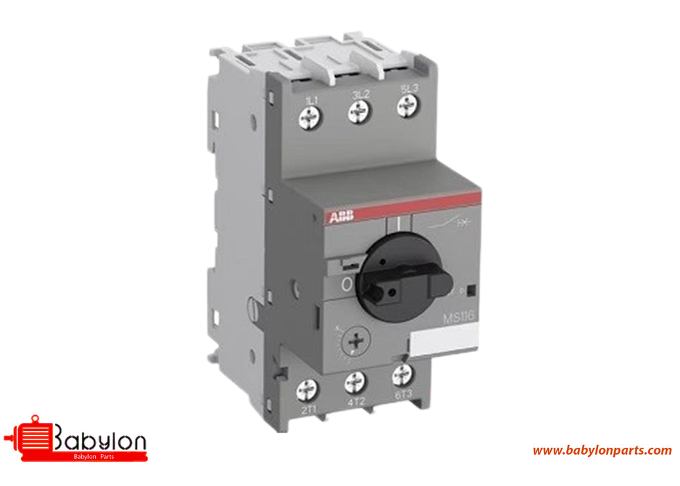 ABB Manual Motor Starter MS116-1.6
 - Babylon Parts